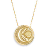 Live By The Sun, Love By The Moon Pendant