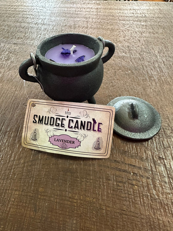 Lavender Cauldron Candle