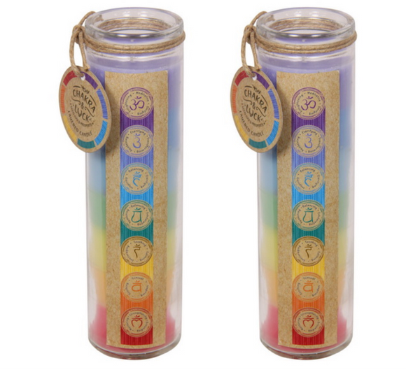 Chakra Pillar Candle