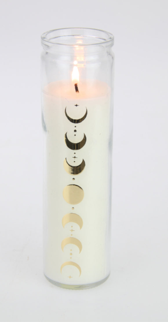 Moon Phase Pillar Candle