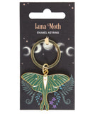 Luna Moth Keyring