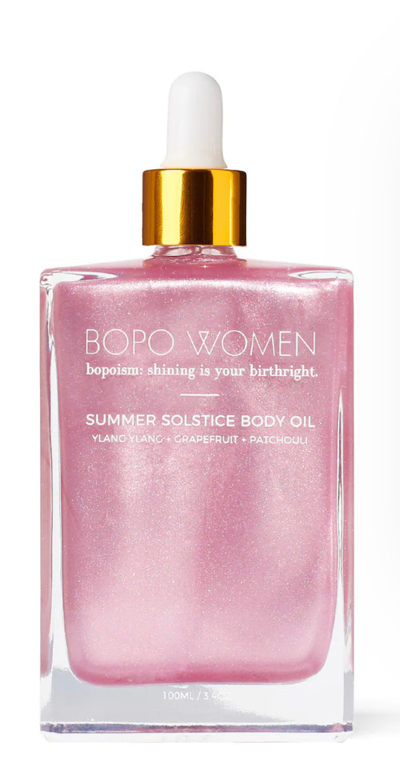 Pink Summer Solstice Shimmer Oil