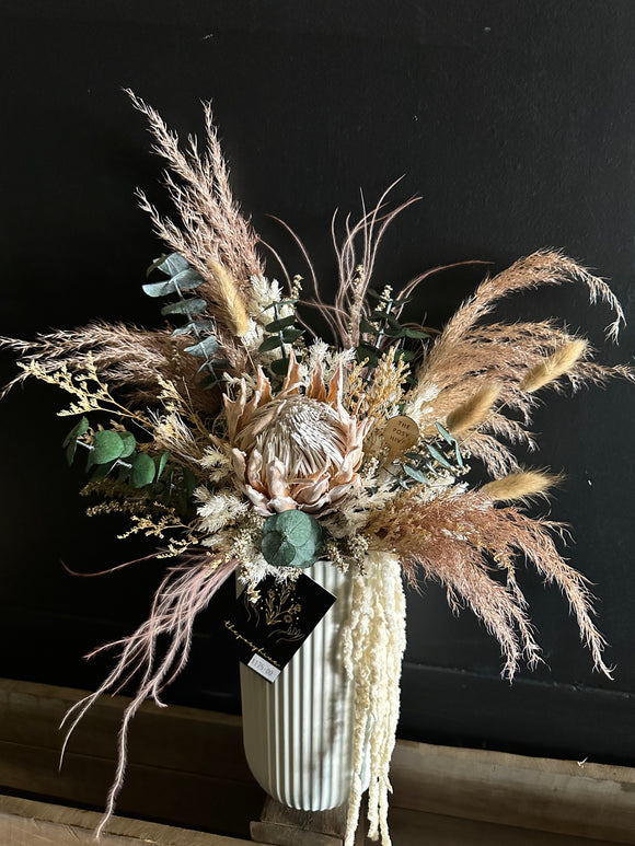 Dusty Native Large Dried Flower Arrangement