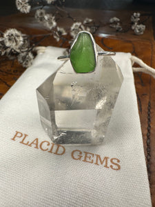 Sea Glass Ring Size 9 - Placid Gems