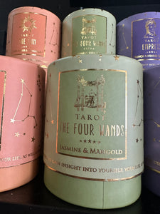 ‘The Four of Wands’ Tarot Candle