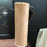 Leather Vase